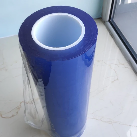 Material de embalaje azul de PVC transparente flexible líder superior